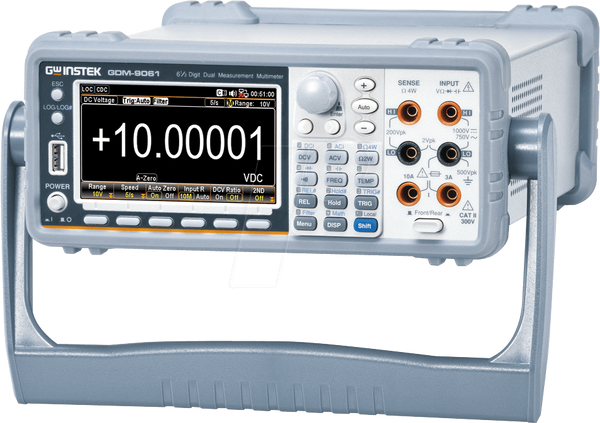 GW-INSTEK Benchtop multimeter, 1,200,000 digits, USB, LAN | Digital ...