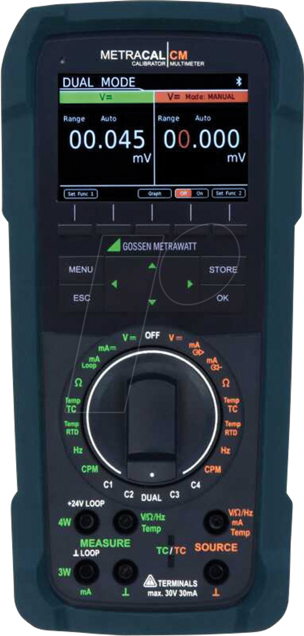 Calibrator Multimeter GOSSEN METRAWATT Calibrator METRACAL CM PRO, mA loop, multimeter ...