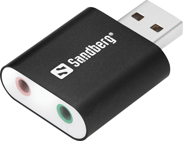 SANDBERG Adapter USB-A Stecker > 2x 3,5mm Klinke | Soundkarten günstig ...