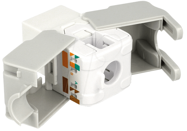 DELOCK Conector hembra RJ45 del módulo Keystone > LSA Cat.6 UTP ...