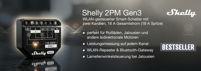 Shelly 2PM Gen3